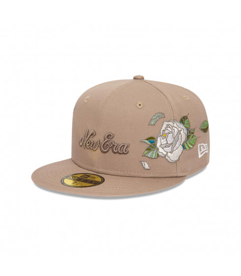 Gorra 59Fifty Flower Icon Beige