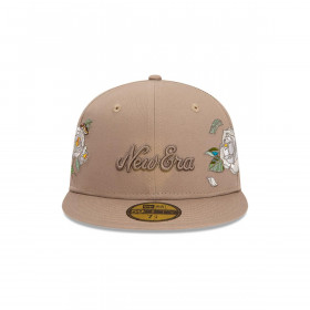 Gorra 59Fifty Flower Icon Beige