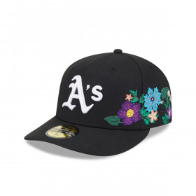 Gorra 59Fifty Oakland Athletics Tonal Florals Negro