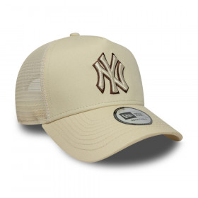 Gorra 9Forty AF MLB New York Yankees Team Outline Beige