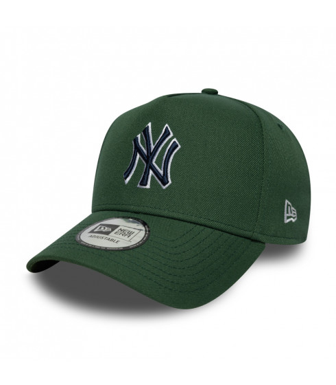 Gorra 9Forty MLB New York Yankees Outline Script Verde