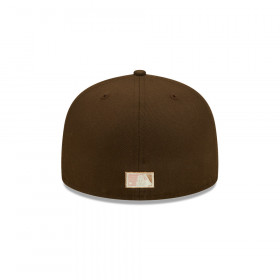 Gorra 59Fifty MLB New York Yankees Walnut Pink Marrón