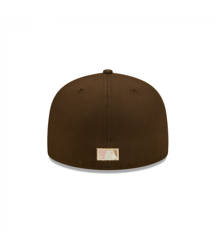 Gorra 59Fifty MLB New York Yankees Walnut Pink Marrón