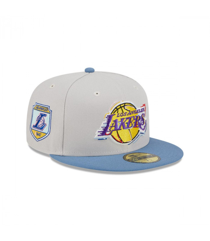 Gorra 59Fifty Los Angeles Lakers Color Brush Beige