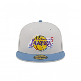 Gorra 59Fifty Los Angeles Lakers Color Brush Beige