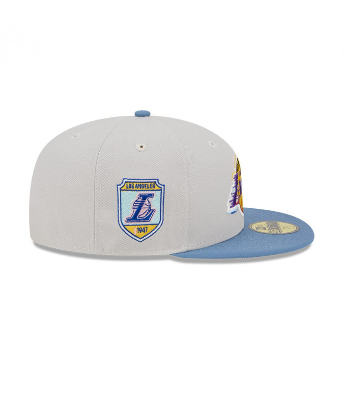 Gorra 59Fifty Los Angeles Lakers Color Brush Beige