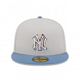Gorra 59Fifty New York Yankees Color Brush Beige
