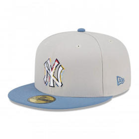 Gorra 59Fifty New York Yankees Color Brush Beige