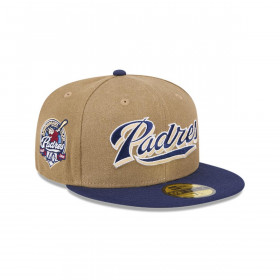 Gorro 59fifty MLB San Diego Padres Canvas Crown Beige