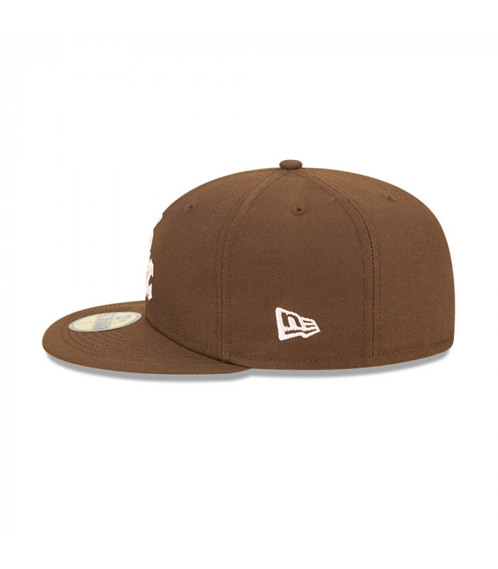 Gorra 59Fifty MLB Chicago White Sox Walnut Pink Marrón