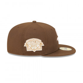 Gorra 59Fifty MLB Chicago White Sox Walnut Pink Marrón