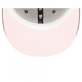 Gorra 59Fifty MLB Chicago White Sox Walnut Pink Marrón