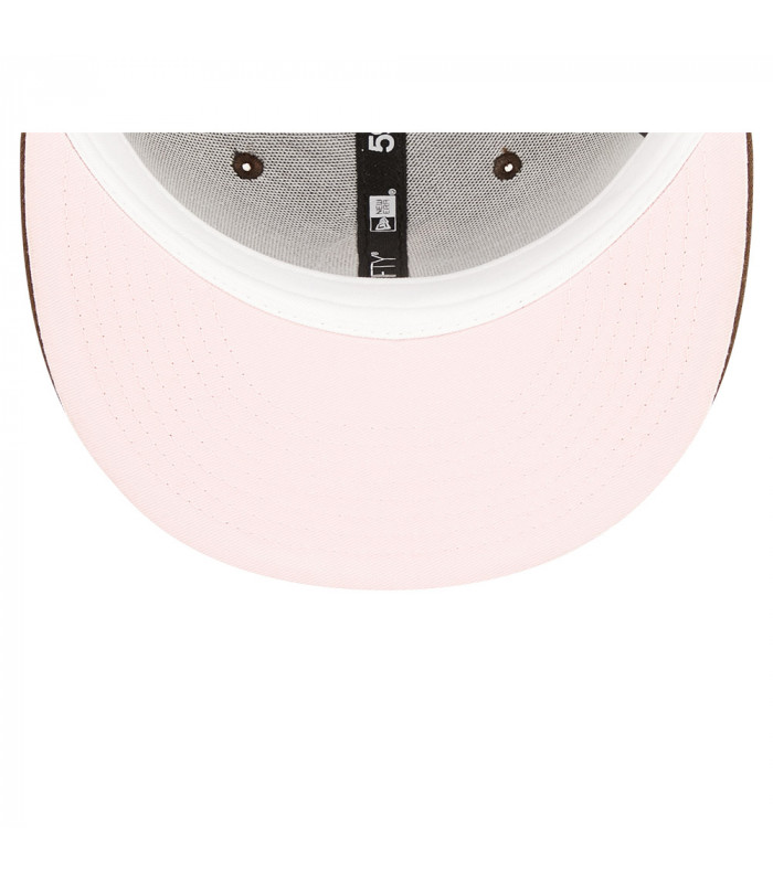 Gorra 59Fifty MLB Chicago White Sox Walnut Pink Marrón