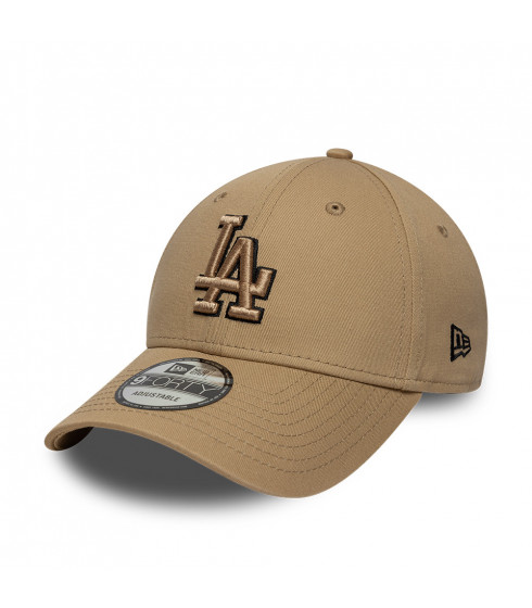 Gorra 9Forty MLB Los Angeles Dodgers Team Outline Beige