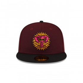 Gorra 59Fifty Oakland Athletics MLB Drop Morado