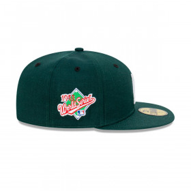 Gorra 59Fifty Los Angeles Dodgers World Series Verde