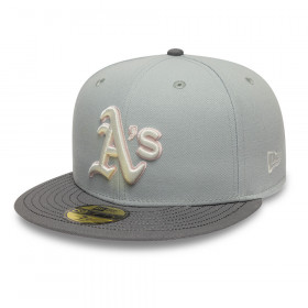 Gorra 59Fifty MLB Oakland Athletics Sakuranagashi Gris