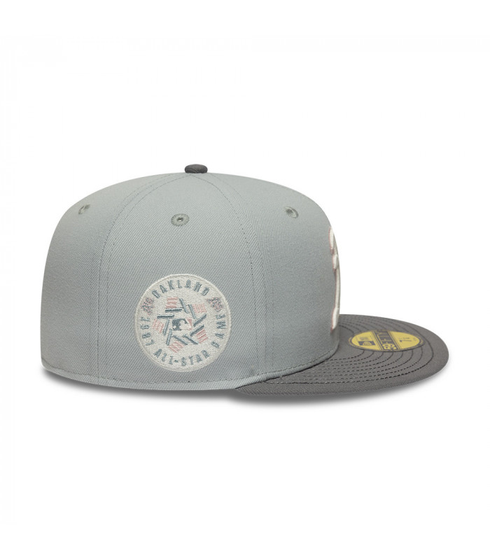 Gorra 59Fifty MLB Oakland Athletics Sakuranagashi Gris
