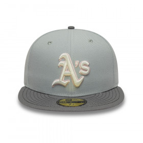Gorra 59Fifty MLB Oakland Athletics Sakuranagashi Gris