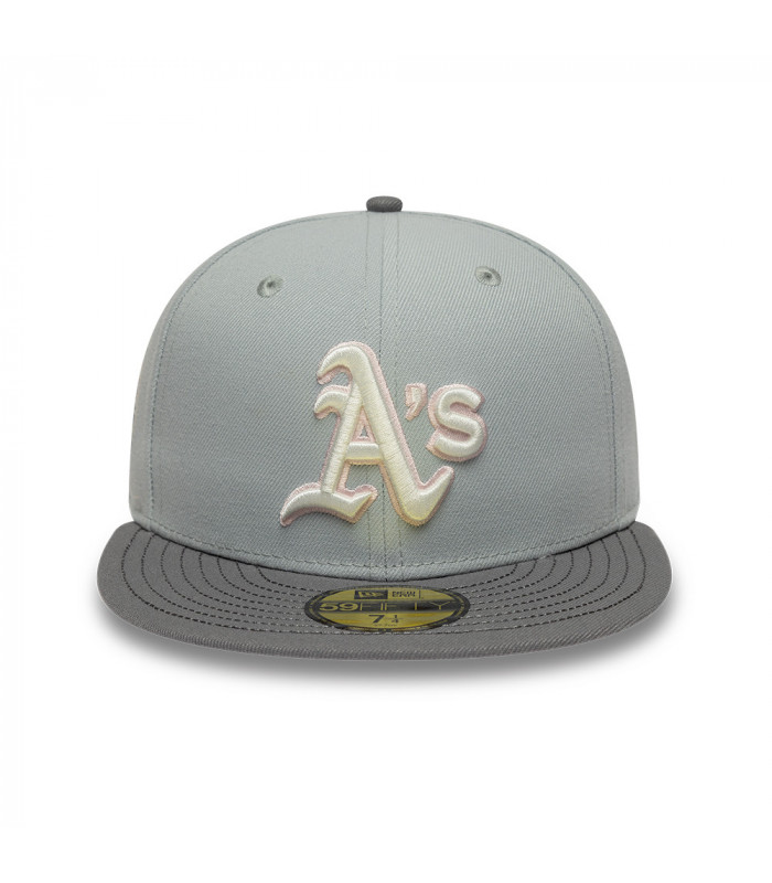 Gorra 59Fifty MLB Oakland Athletics Sakuranagashi Gris