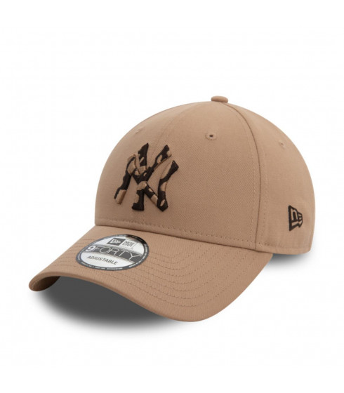 Gorra 9Forty New York Yankees MLB Seasonal Infill Med Beige