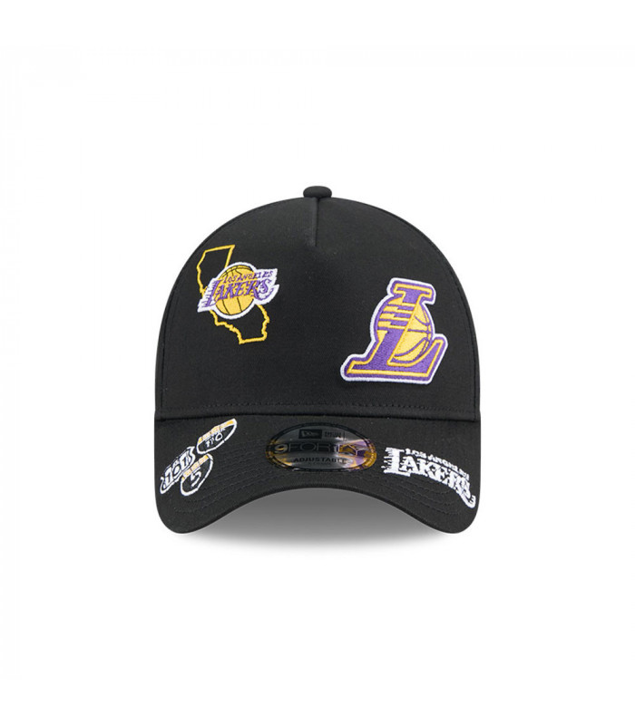 Gorra 9Forty NBA Los Angeles Lakers NBA Repeat Negro