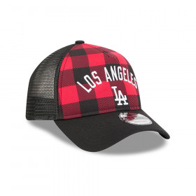 Gorra New Era 9Forty Los Angeles Dodgers Novelty Check Negro