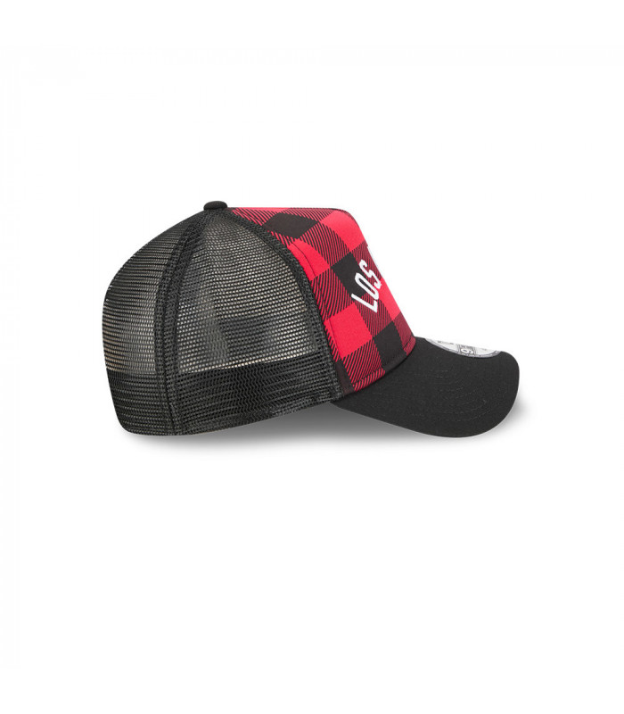 Gorra New Era 9Forty Los Angeles Dodgers Novelty Check Negro