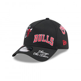Gorra 9Forty NBA Chicago Bulls NBA Repeat Negro