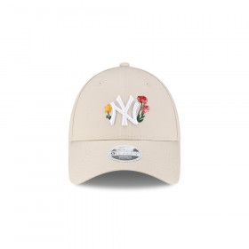 Gorra 9Forty MLB New York Yankees Floral Icon Beige