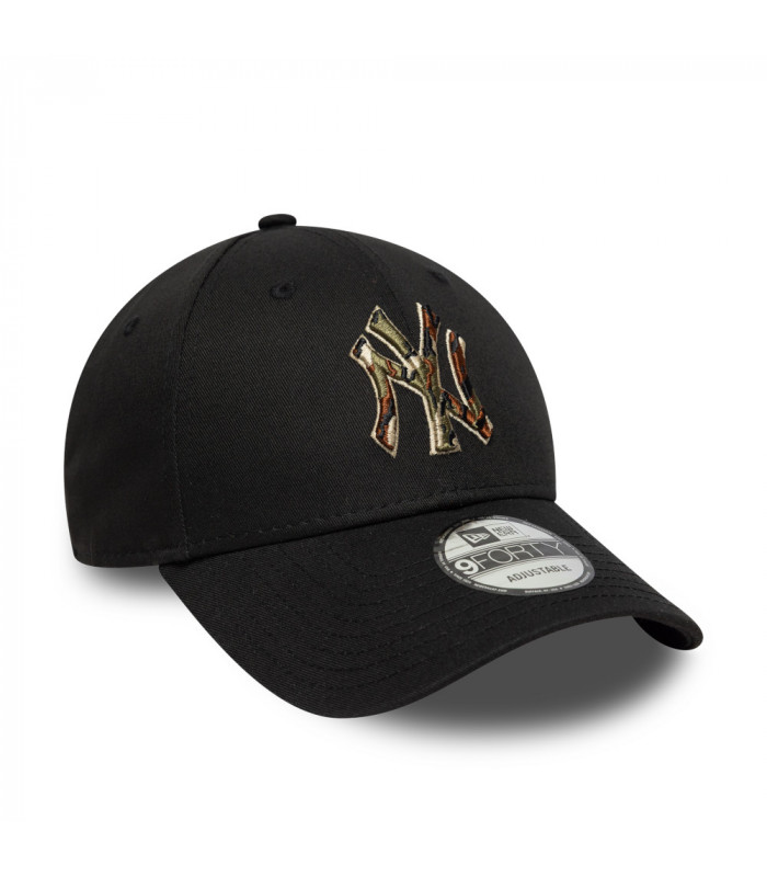 Gorra 9Forty MLB New York Yankees Camo Infill Negro