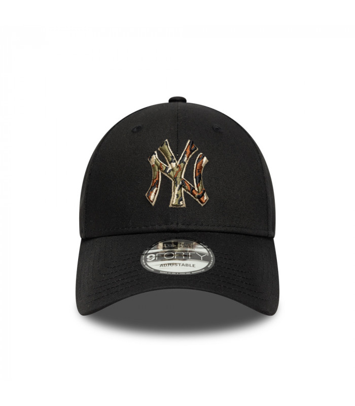 Gorra 9Forty MLB New York Yankees Camo Infill Negro