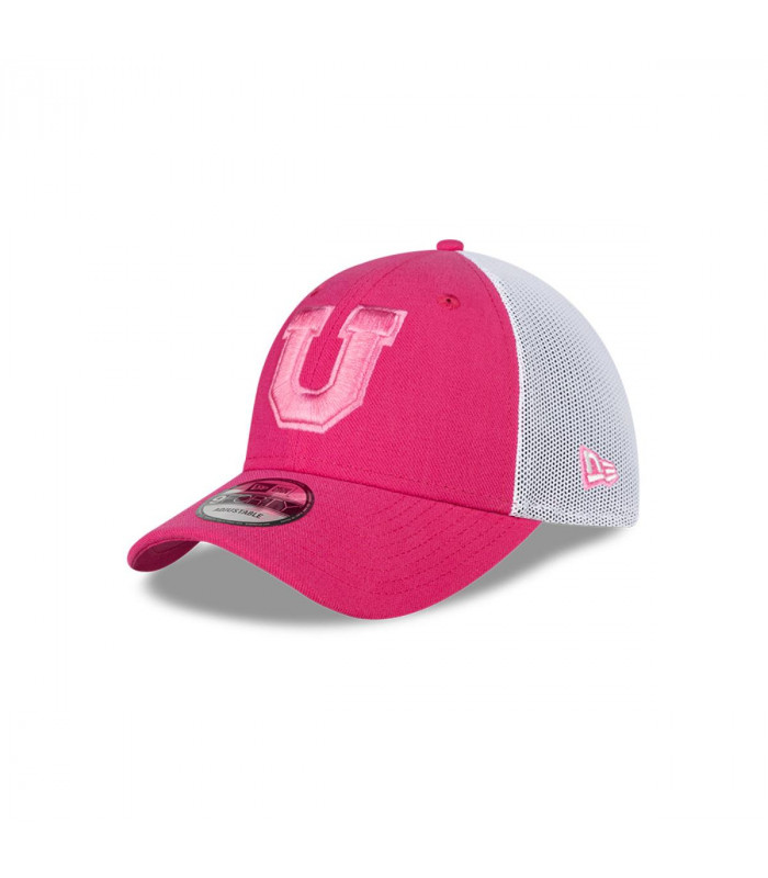 Gorra 9Forty Universidad de Chile Futbol Rosado New Era