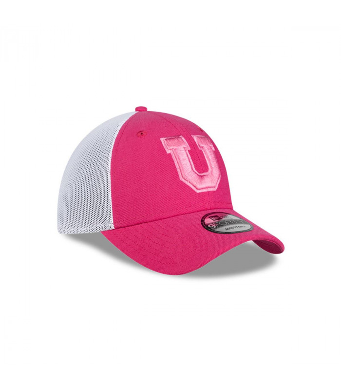 Gorra 9Forty Universidad de Chile Futbol Rosado New Era
