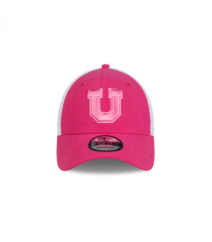 Gorra 9Forty Universidad de Chile Futbol Rosado New Era