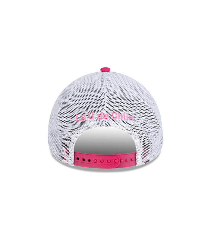 Gorra 9Forty Universidad de Chile Futbol Rosado New Era