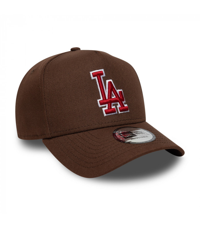 Gorra 9Forty MLB Los Angeles Dodgers Outline Script Marrón