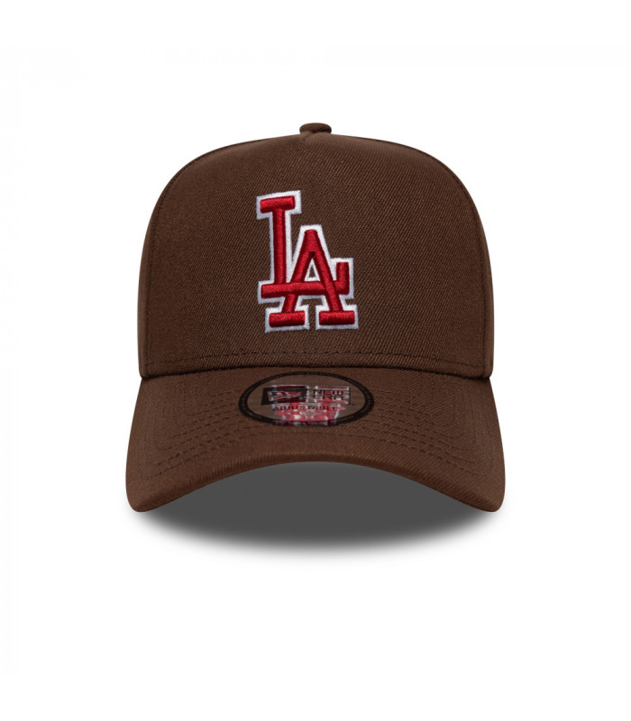 Gorra 9Forty MLB Los Angeles Dodgers Outline Script Marrón