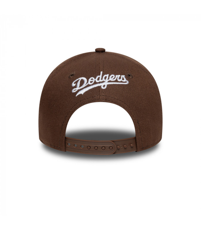 Gorra 9Forty MLB Los Angeles Dodgers Outline Script Marrón