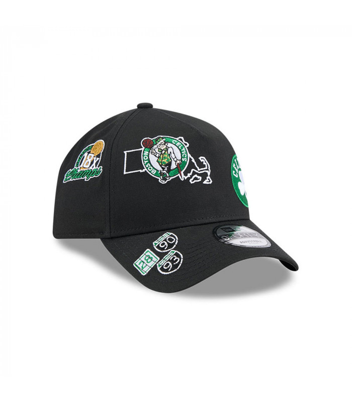 Gorra 9Forty NBA Boston Celtics NBA Repeat Negro