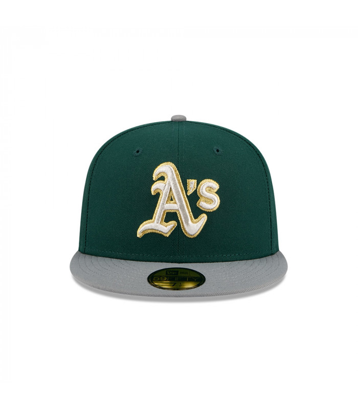 Gorra 59Fifty MLB Oakland Athletics Green Storm Verde