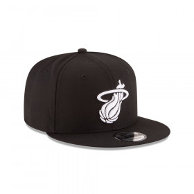Gorra Miami Heat NBA 9Fifty Black and White New Era