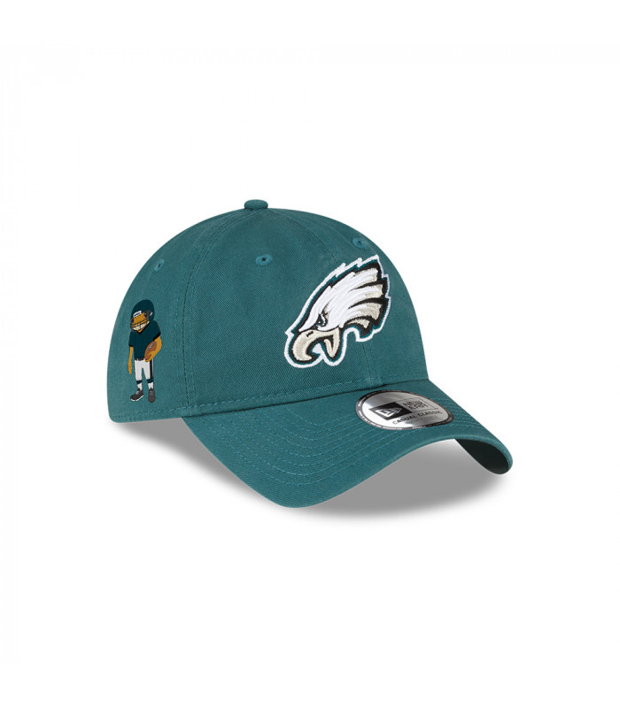 Gorra Casual Classic Concho  NFL Philadelphia Eagles Bad Bunny Super Tazón Verde