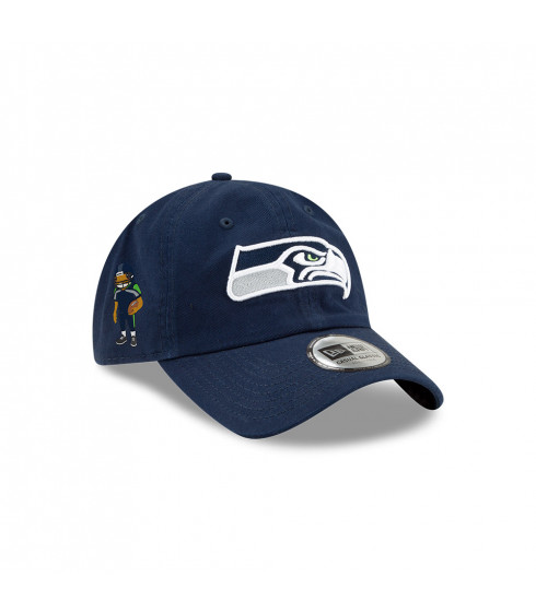 Gorra Casual Classic Concho  NFL Seattle Seahawks Bad Bunny Super Tazón Azul