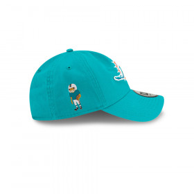 Gorra Casual Classic Concho  NFL Miami Dolphins Bad Bunny Superbowl Turquesa