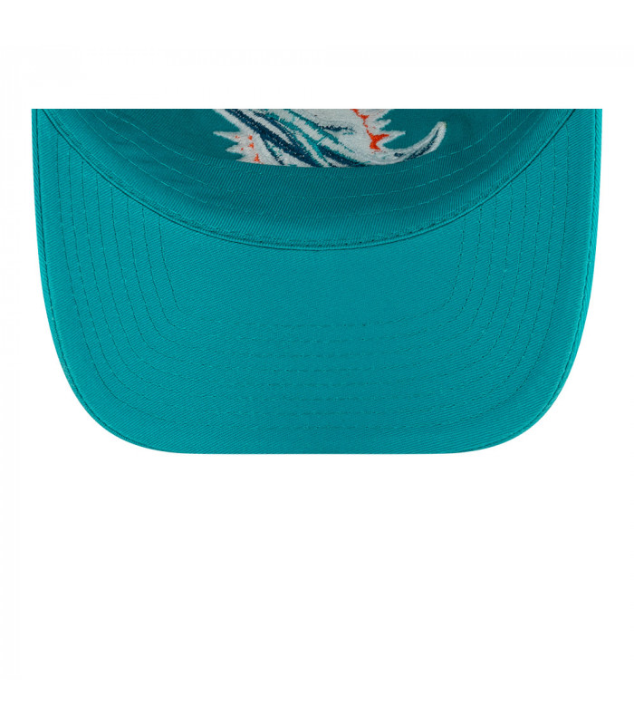 Gorra Casual Classic Concho  NFL Miami Dolphins Bad Bunny Superbowl Turquesa