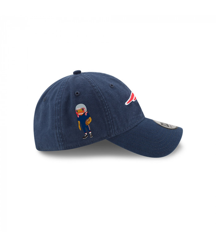 Gorra Casual Classic Concho  NFL New England Patriots Bad Bunny Super Tazón Azul