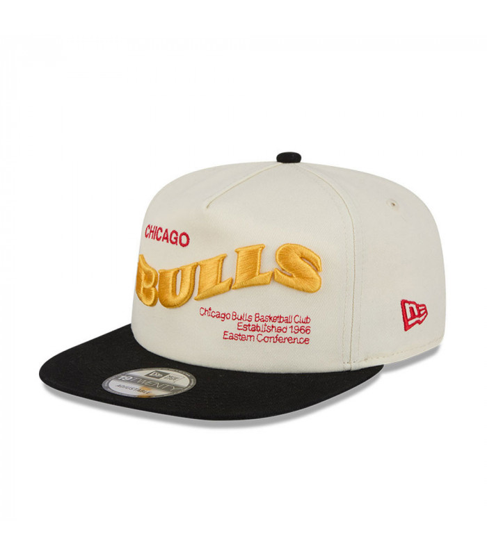 Gorra 19Twenty NBA Chicago Bulls Conference Script Blanco