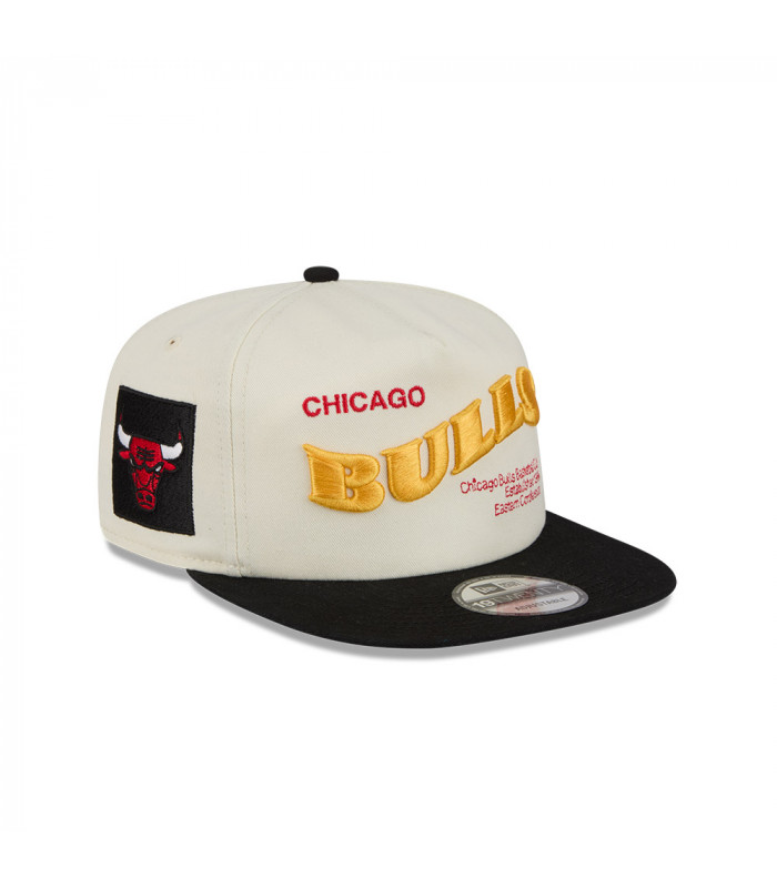 Gorra 19Twenty NBA Chicago Bulls Conference Script Blanco