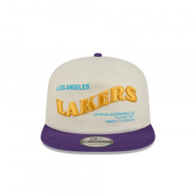 Gorra 19Twenty NBA Los Angeles Lakers Conference Script Blanco